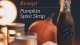 Pumkin Spice Sirup selbst gemacht in einer Flasche